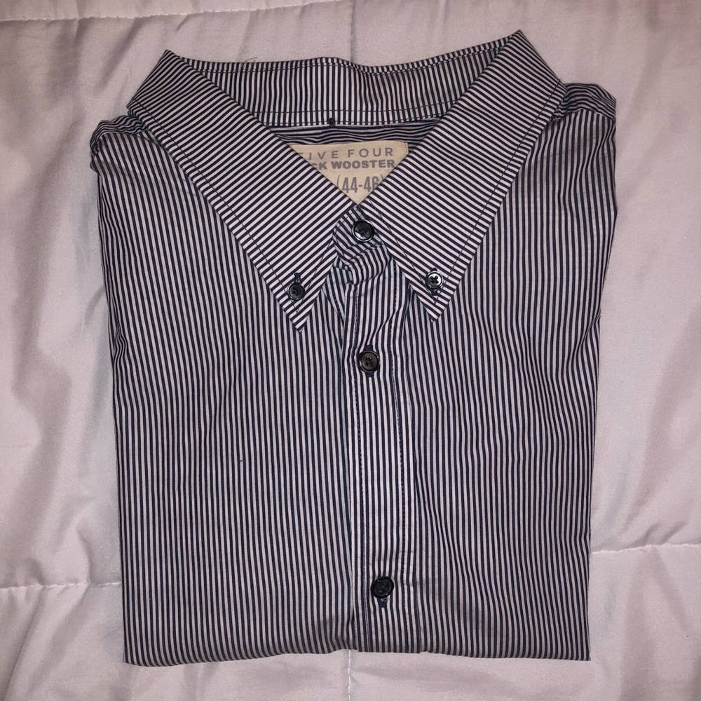 Men’s Five Four Stripped Button Down